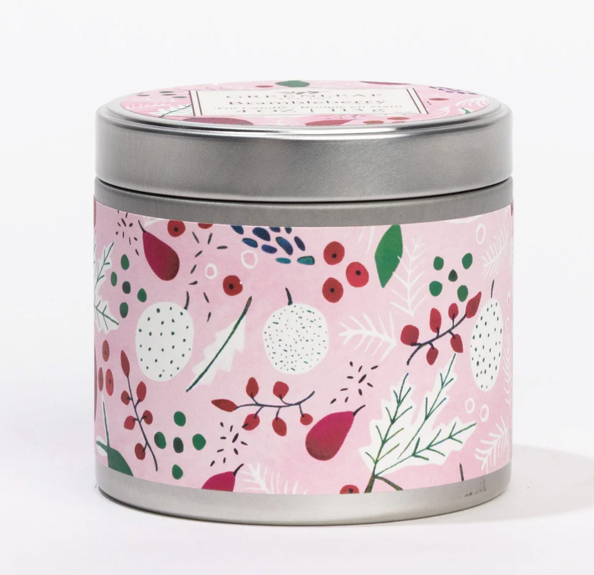 Greenleaf Brambleberry Candle TIn