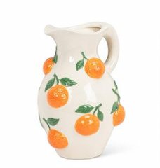 Fruity Large Oranges Jug 10"