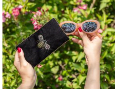 Royal Bee Eyeglass Pouch