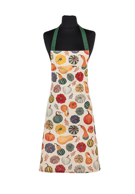Harvest Gourds Apron Cotton