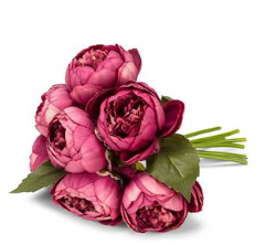 Full Peony Bouquet Shade Rose