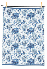 Chintz Print Kitchen Tea Towel Cotton