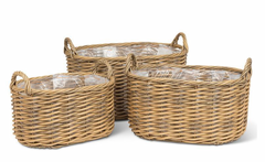 Oval Basket with Handles
