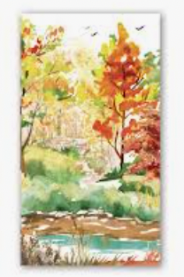 Michel Design Works Orchard Breeze Hostess Napkins