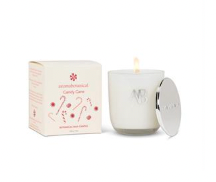 Candy Cane Peppermint Small Essential Oil Candle 6oz