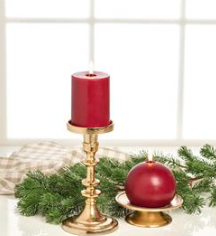 Luxlite Flameless LED Pillar Candle Red