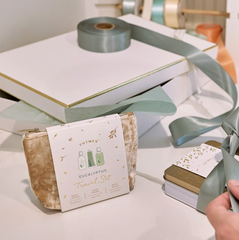 Thymes Eucalyptus Travel Gift Set with Beauty Bag
