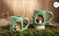 Alcove Tree Look Mug With Mushroom