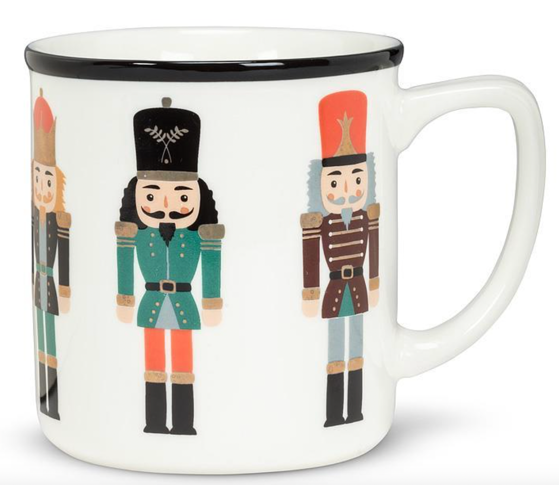 Nutcracker Mug 4.25"H