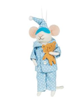Teddy Bedtime Pajama Mouse