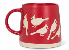 Artisan Cardinals Wide Based Mug 140z