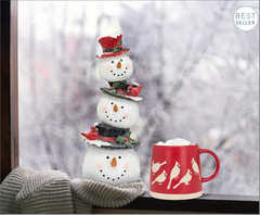 Artisan Cardinals Wide Based Mug 140z