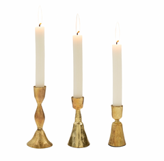 Zora Forged Candle Holder 4.5"