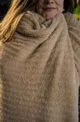 Snug Throw Blanket Shade Fawn 50"x60"