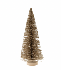 Champagne Sparkle Bottle Brush Tree