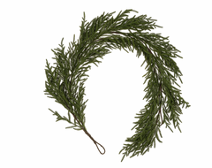 Norfolk Pine Real Touch Garland 72" Lifelike Greenery