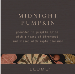 Illume Midnight Pumpkin Mercury Pumpkin Copper Candle