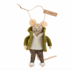 Hip Harry Mouse Ornament