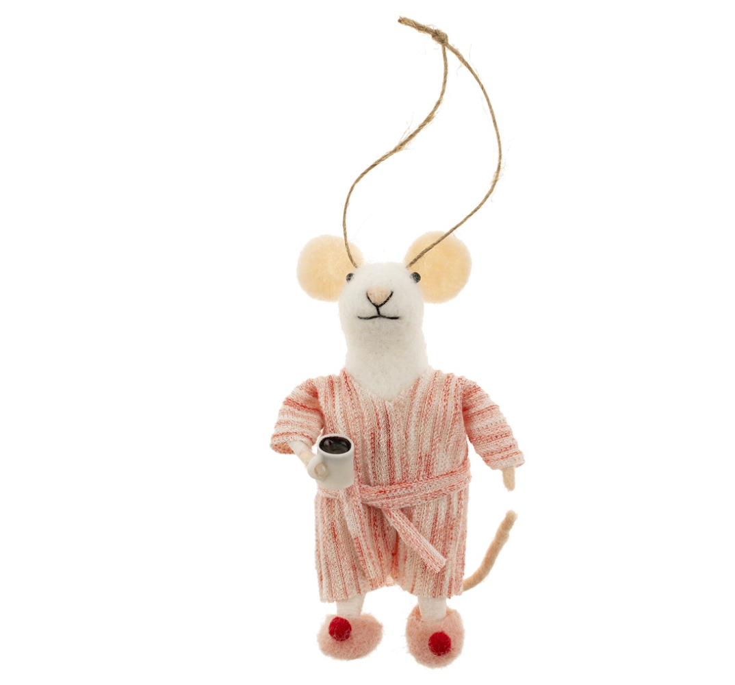 Sunday Sloan Mouse Ornament