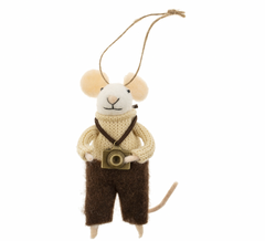 Photographer Philip Mouse Ornament