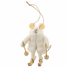 Slalom Smith Mouse Ornament