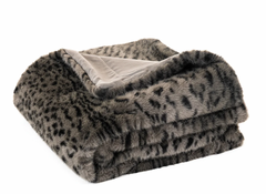 Cheetah Print Throw  Blanket 50"x60"