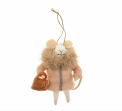 Wintry Wendy Mouse Ornament