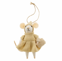 Prairie Penelope Mouse Ornament