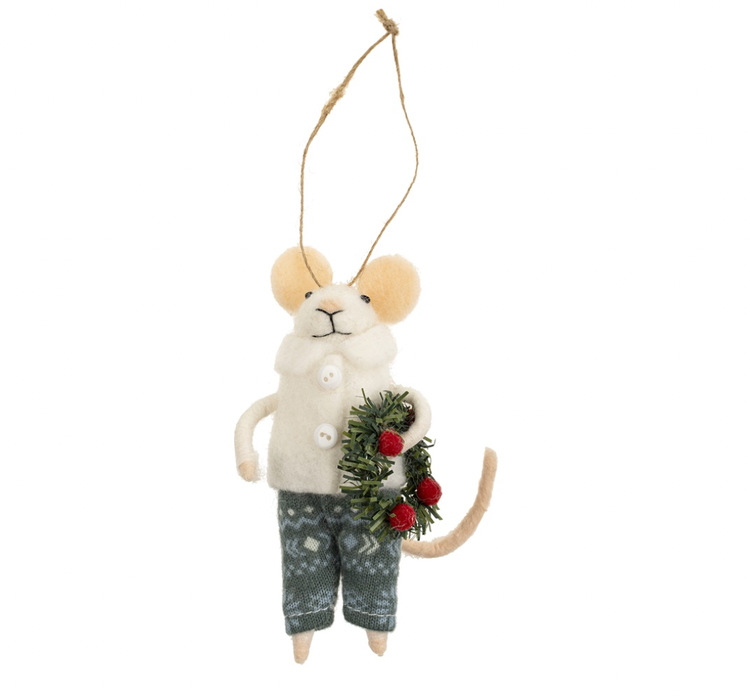 Traditional Tim Mouse Ornament