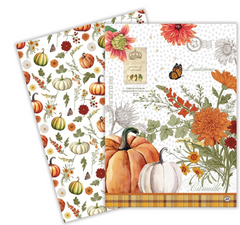 Michel Design Works Pumpkin Delight Set of 2 Tea Towels