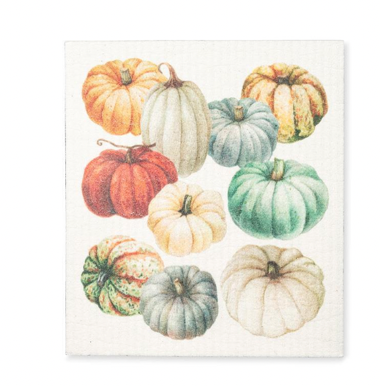 Swedish Dishcloth Pumpkins