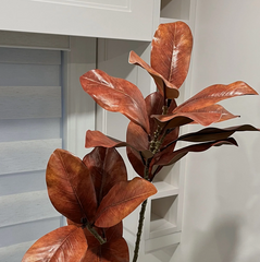 Red Magnolia Spray 45"