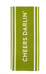 Cheers Darlin' Tea Towel