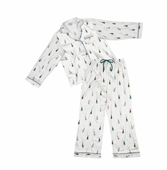 Bella Sleep & Spa Champagne Satin Pajama 2 Piece Set