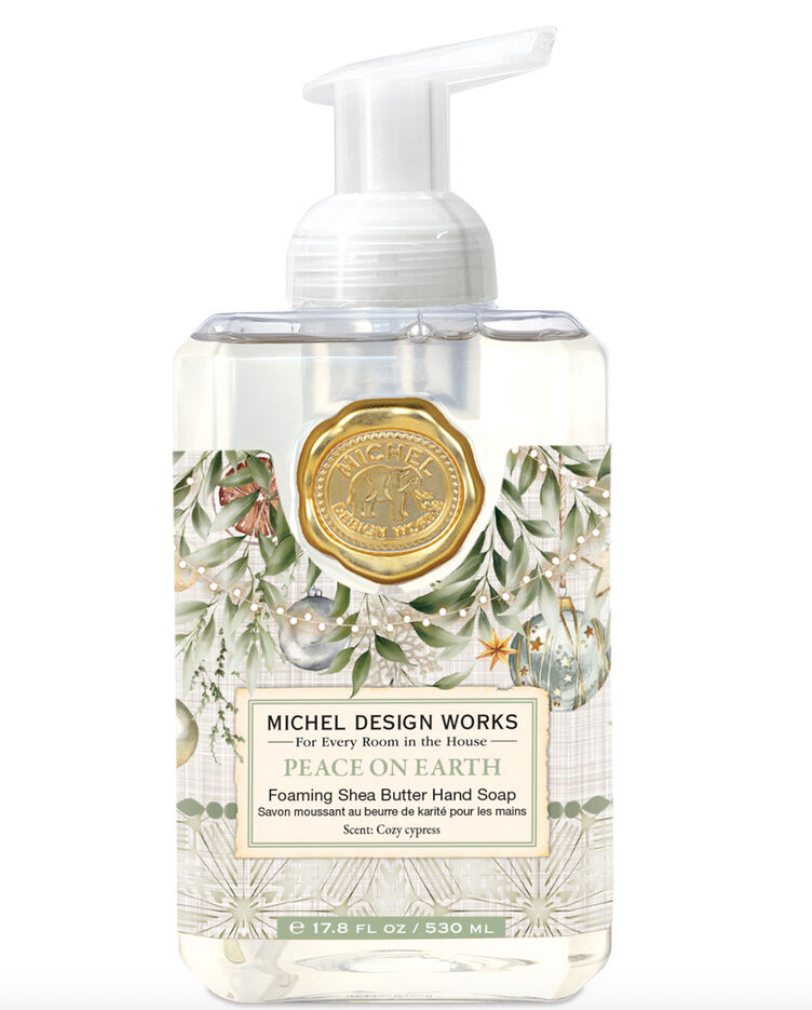 Michel Design Works Peace On Earth Foaming Soap