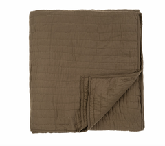 Kantha Cloud Comforter Shade Carob 90"x94"