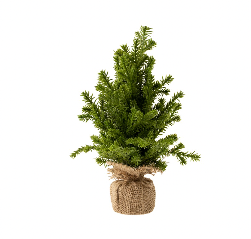 Faux Cedar Tabletop Tree 12"