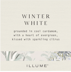 Illume Ornament Candle Winter White Mercury