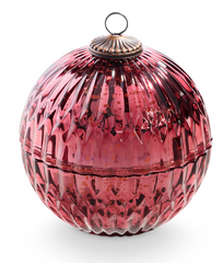 Illume Ornament Candle Balsam & Cedar Red Mercury