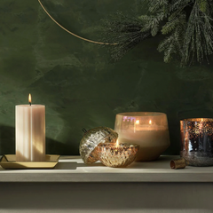 Illume Ornament Candle Balsam & Cedar Red Mercury