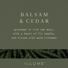 Illume Ornament Candle Balsam & Cedar Red Mercury