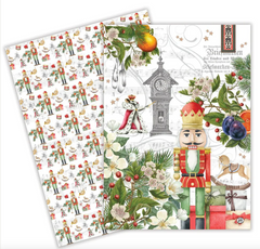 Michel Design Works Nutcracker Suite Kitchen Tea Towel Set of 2