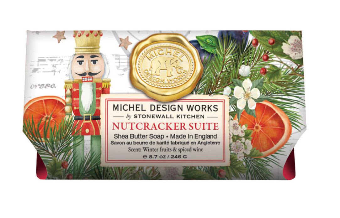 Michel Design Works Nutcracker Suite Large Bar Soap 8.7oz