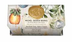 Michel Design Works Peace On Earth Large Bar Soap 8.7oz