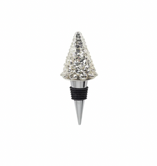 Tree LED Bottle Stopper Silver