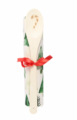 Winter Forest Tea Towel & Spoon Gift Set