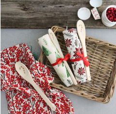 Winter Forest Tea Towel & Spoon Gift Set