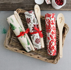 Winter Forest Tea Towel & Spoon Gift Set