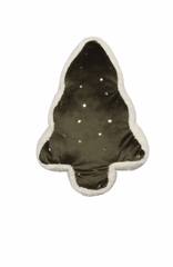 Tree Shaped Cushion 12"x18"