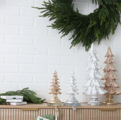 Tree Gold Foil Accent Stocking Hanger